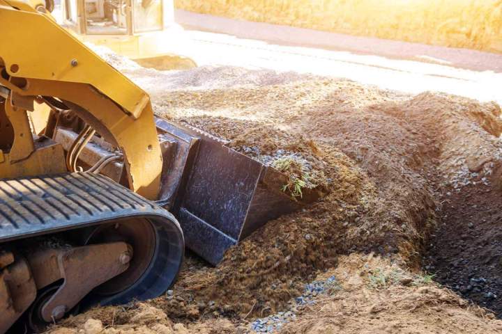 Travaux de terrassement, Nogent-le-Roi